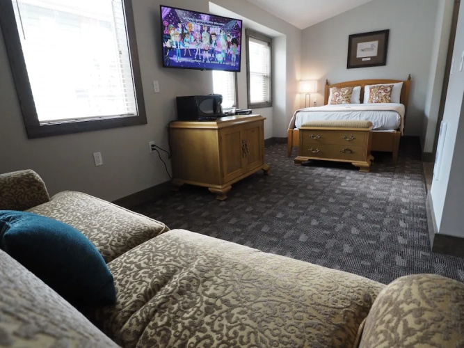 Apex Lodge - 4 Studio Bedroom 1 Bathroom Hotel Room