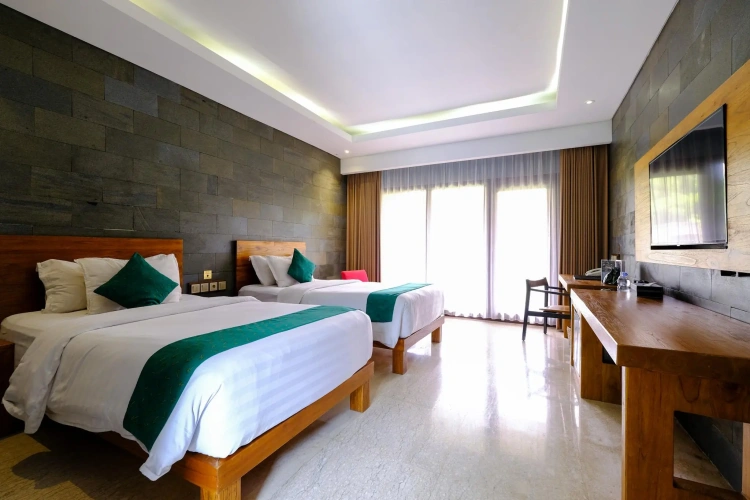 Deluxe Twin room with river view