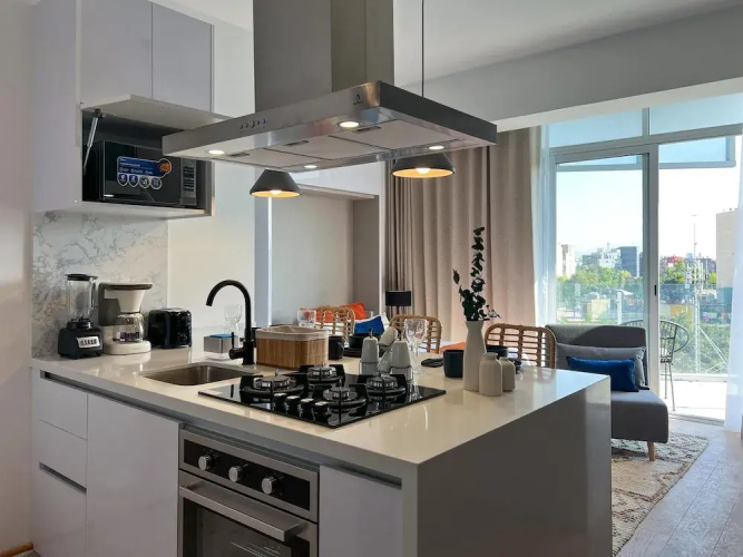 Elegante loft de 1BR en Roma Norte