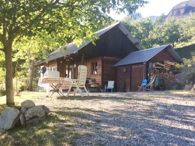 Outside