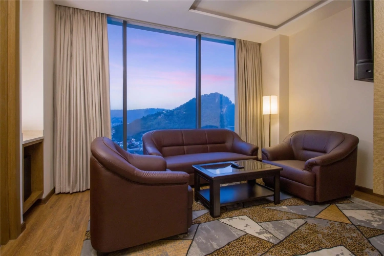 Double Suite with balcony and with mountain view