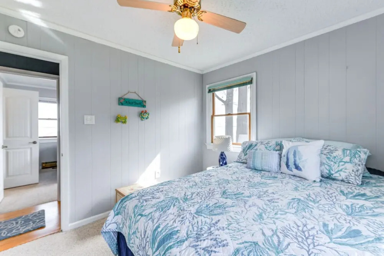 Riverfront Colonial Beach Home w/ Private Beach!