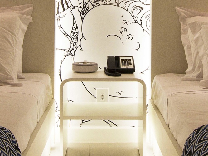Guest rooms