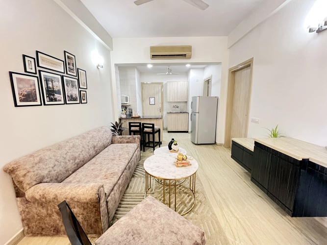 Premium 1Bhk Serviced Apartment By Bedchambers