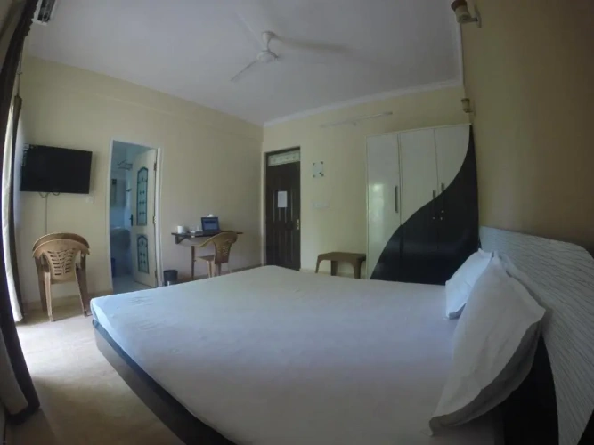 Deluxe room with balcony and with view