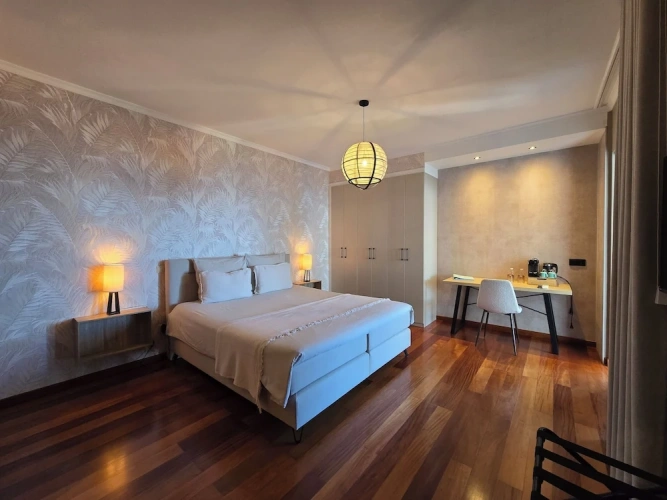Deluxe Double room with balcony and with city view