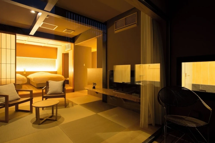 Standard Twin room with balcony and with garden view