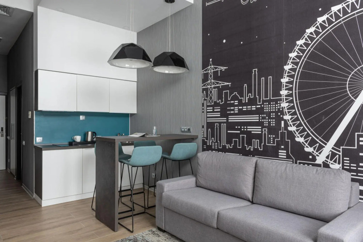 Фотография номера апарт отеля Cosmos Stay Moscow Profsoyuznaya Hotel 3*