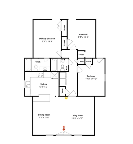 3 Bedrooms Studio
