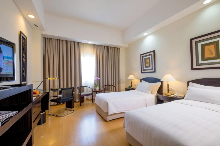 Sintesa Peninsula Hotel PalembangOver view