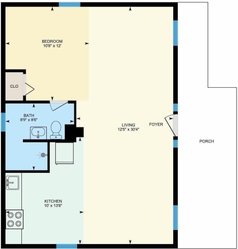 1 Bedroom Apartment