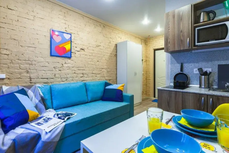 Фотография номера квартиры Апартаменты Гости Любят на улице Фурштатская 44