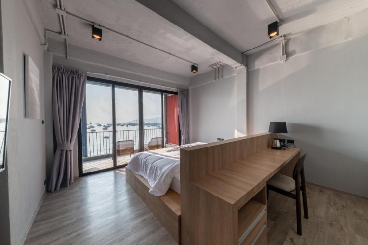 Standard Double room with balcony and with sea view