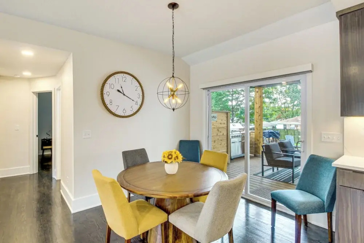 Stylish & Modern Lenexa Haven w/ Fire Pit & Deck!