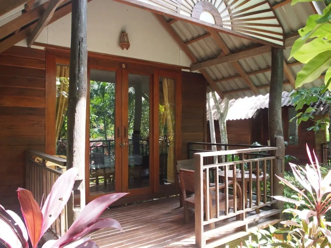 Standard Double room with balcony and with garden view