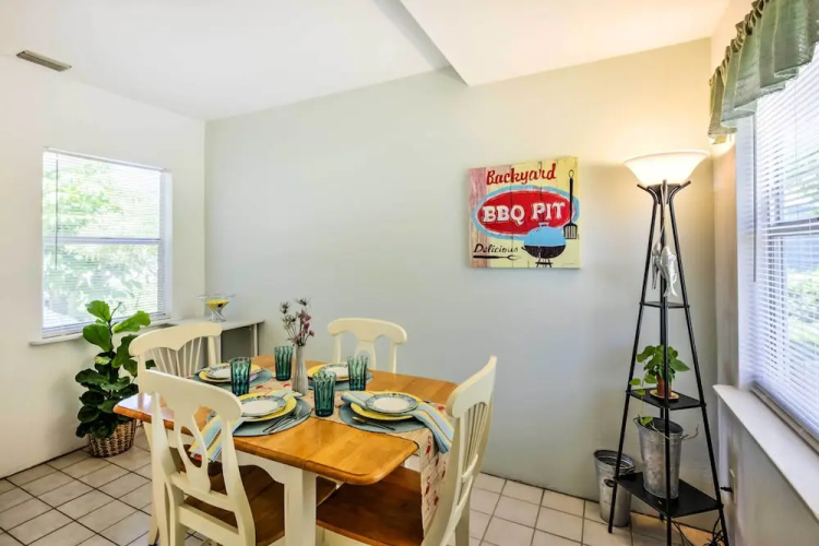 New Smyrna Beach Abode w/ Fire Pit, Walk to Beach!