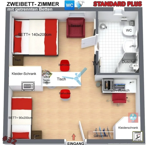 Standard Twin room