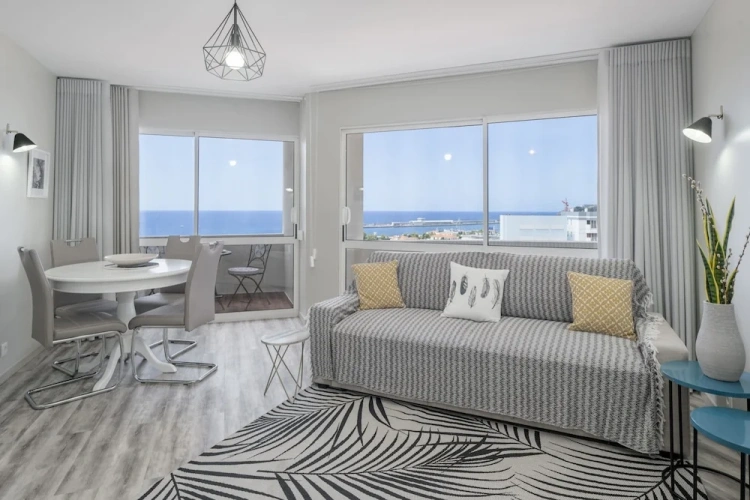 Double Apartment with balcony and with sea view