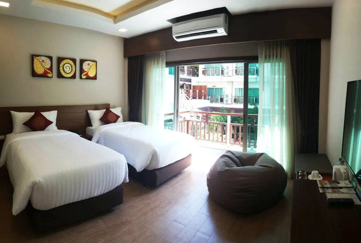 The Agate Pattaya Boutique ResortOver view