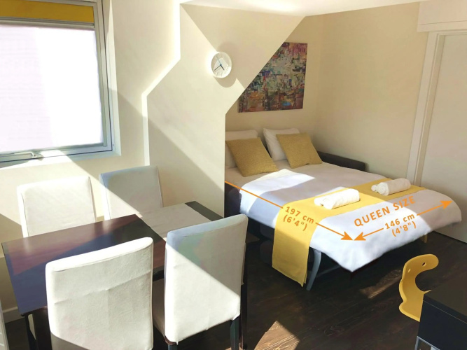 Unique Luxurious Jacuzzi PENTHOUSE DUPLEX in City Center! 2 BATHS! FREE PARKING!