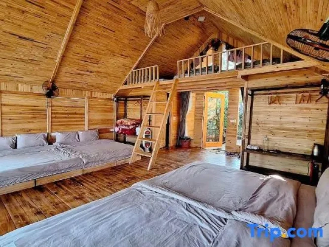 2 Bedrooms Double Apartment with garden view