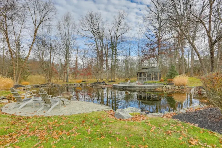 Pond + Gazebo: Expansive Hudson Valley Escape!