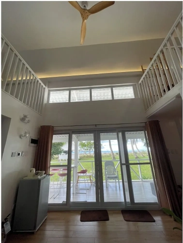 Family Villa with balcony and with partial sea view
