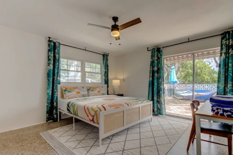 Boho Beach Bliss 2BR Retreat Steps From the Sand