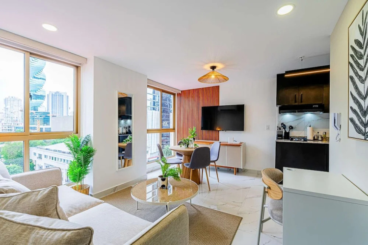 w Central 1BR in Vibrant Obarrio