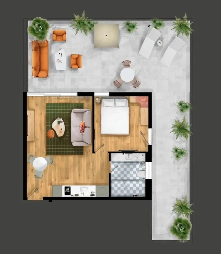 1 Bedroom Apartment