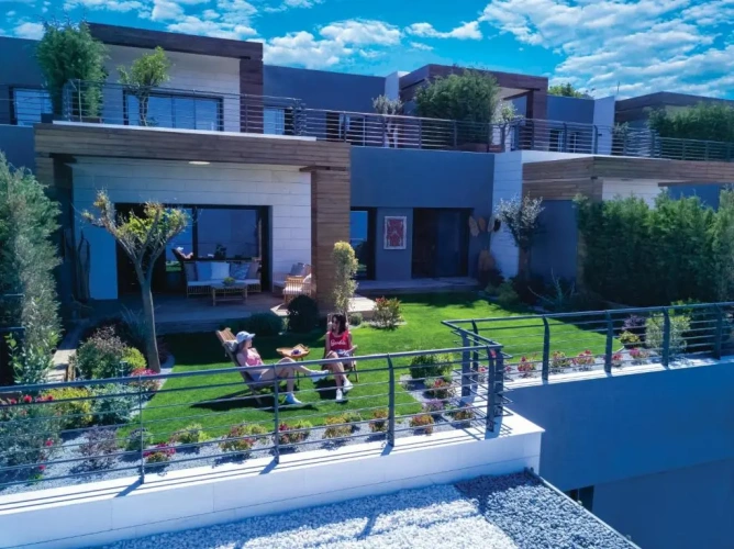 1 Bedroom Deluxe Double Villa with sea view