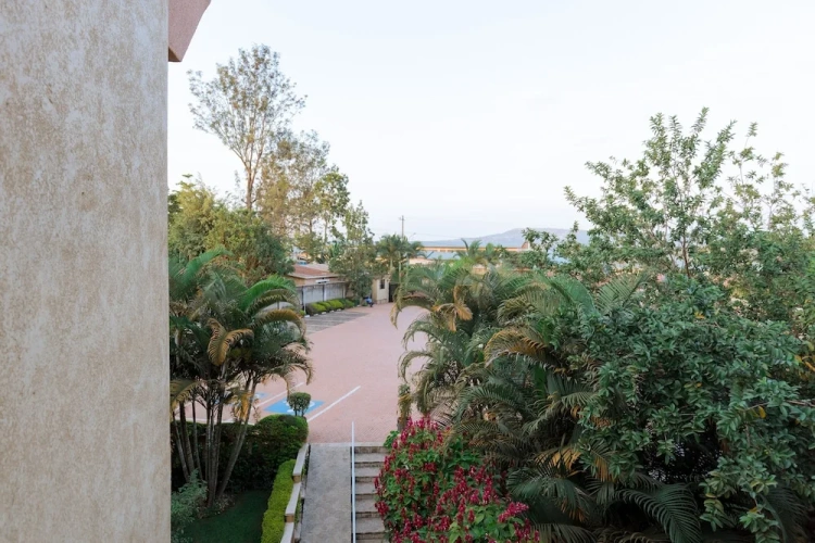 2 Bedrooms Executive Apartment with garden view