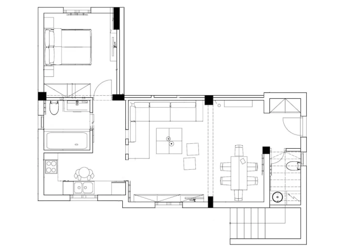 1 Bedroom Apartment with sea view