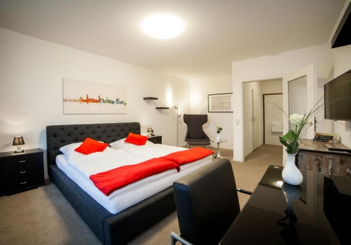 Standard Double room with balcony and with view