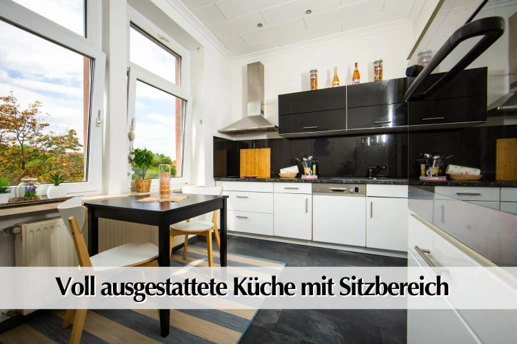 Schicke 80m2 3R Wohnung im Herzen Erfurts inkl Parkplatz