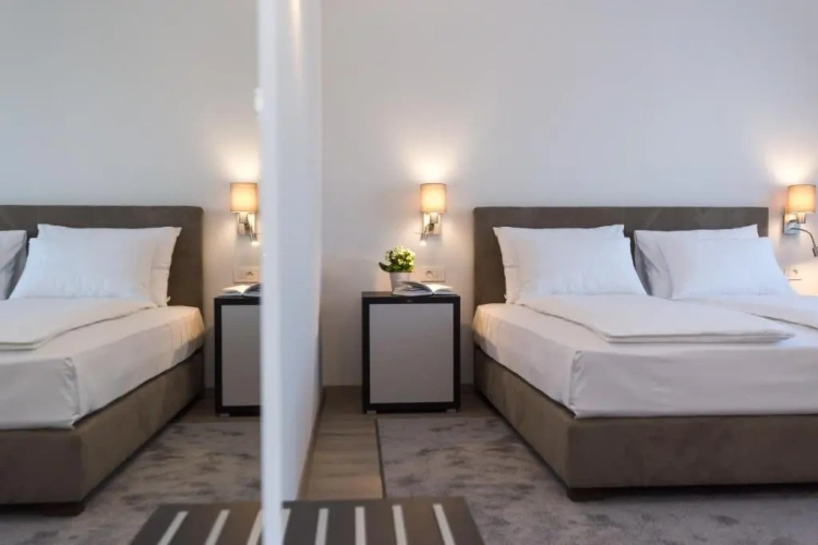 Deluxe Double room with balcony and with city view