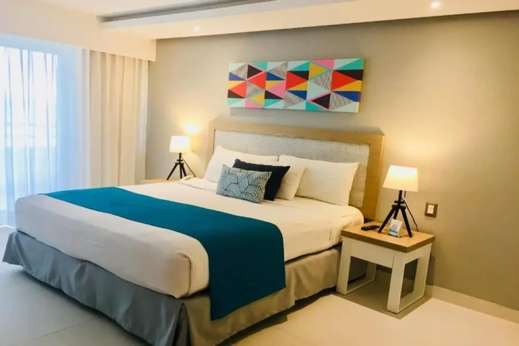Deluxe Double room with balcony and with garden view