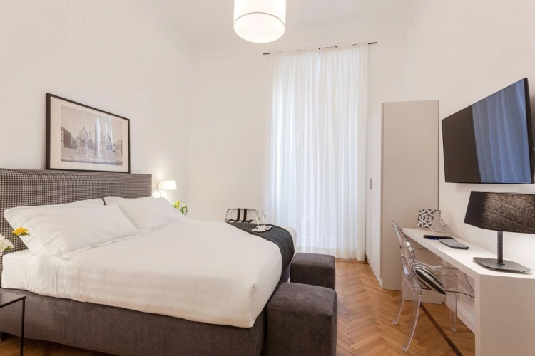 1 Bedroom Standard Double room with balcony