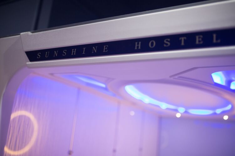 Nang Capsule HostelOver view