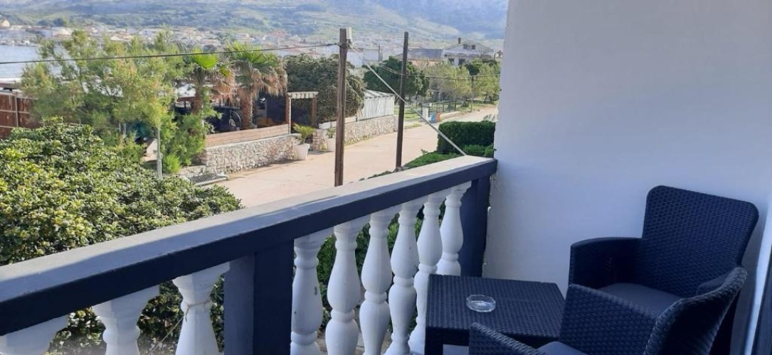Studio with balcony
