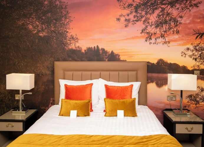 1 Bedroom Standard Quadruple Family room with garden view