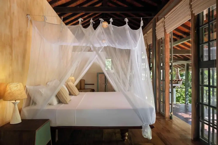 Deluxe Double room with balcony and with garden view
