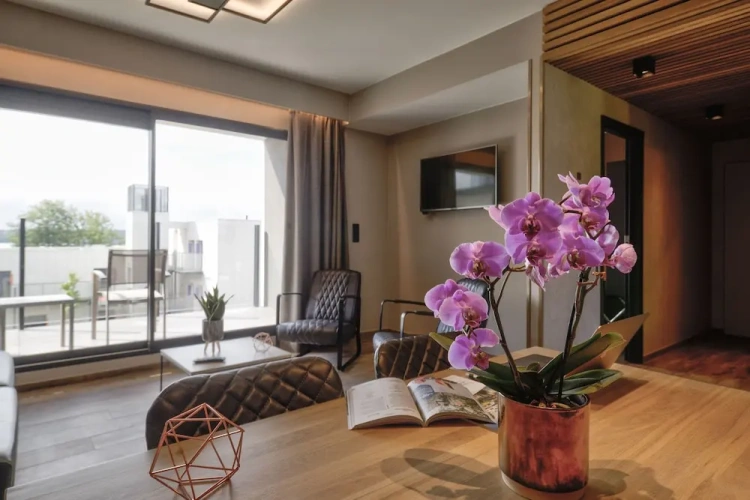Double Family Studio with garden view
