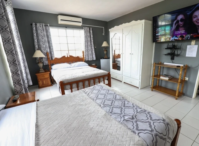Comfort Quadruple room with balcony and with garden view