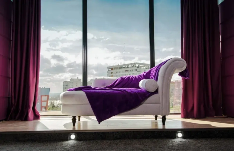 Deluxe Penthouse room with balcony and with river view