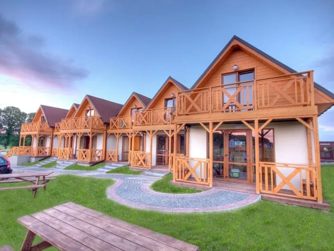 Cottage with balcony