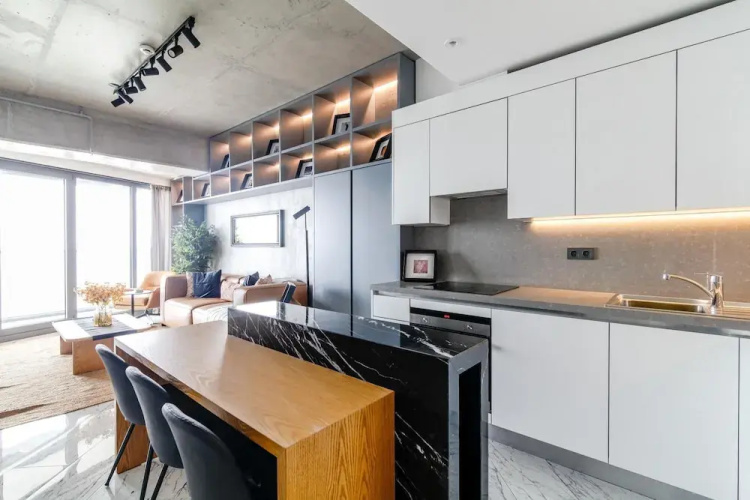 Chic And Scenic Studio Flat In Sisli