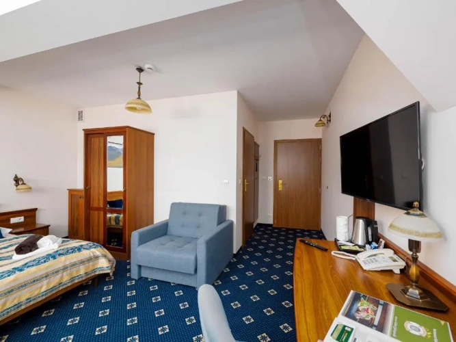 Deluxe Double room with balcony and with view
