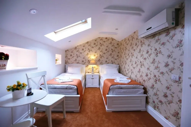 Classic Twin room with city view