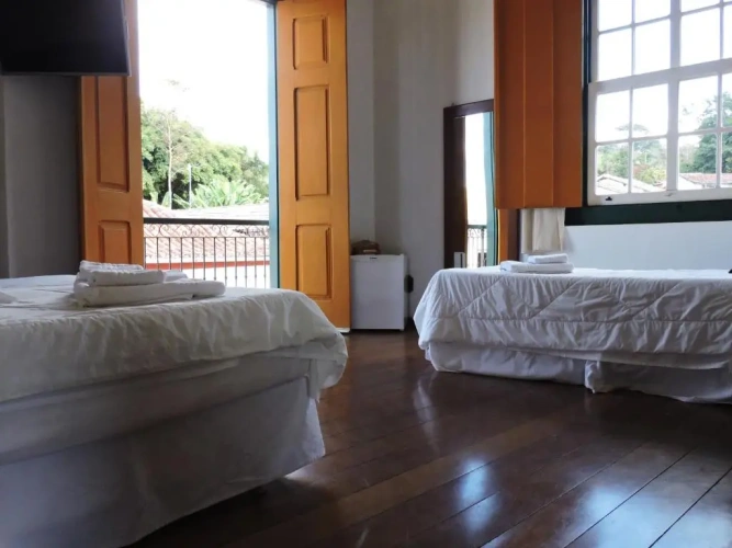 Standard Triple room with balcony and with view